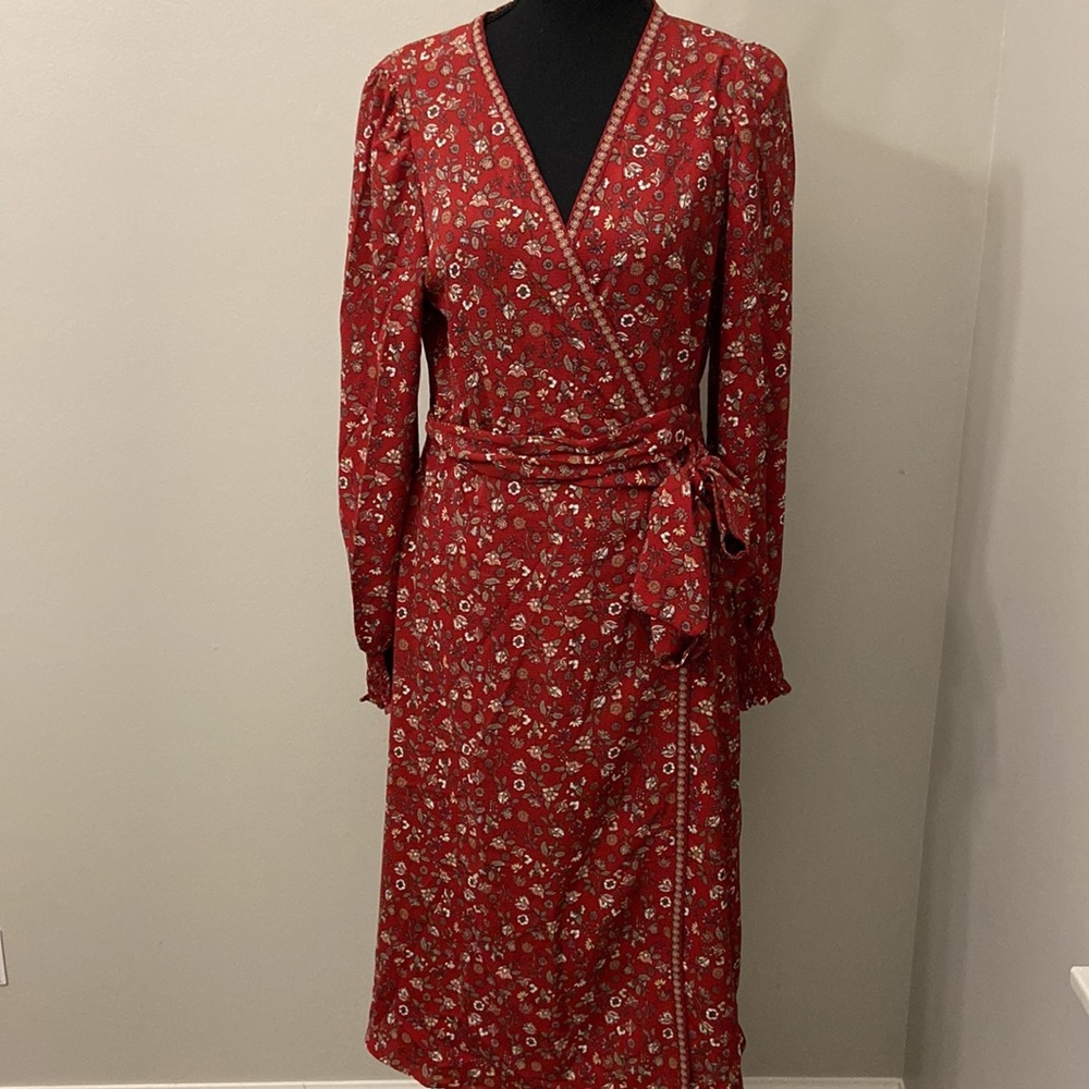 Max Studio Wrap Dress, Size Medium